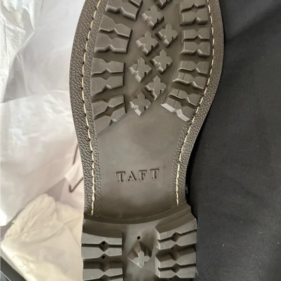 Taft Maroon Leather and Suede Boots - Picture 3 of 3